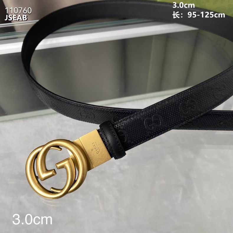 Gucci belt 30mm 95-125cm 8L23